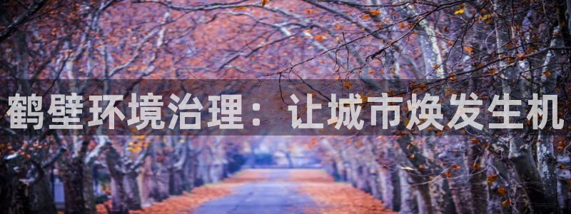 凯发k8国际首页登录：鹤壁环境治理：让城市焕发生机