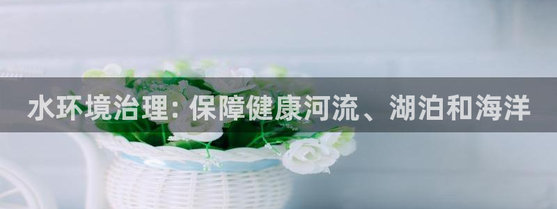 k8凯发中国|水环境治理: 保障健康河流、湖泊和海洋